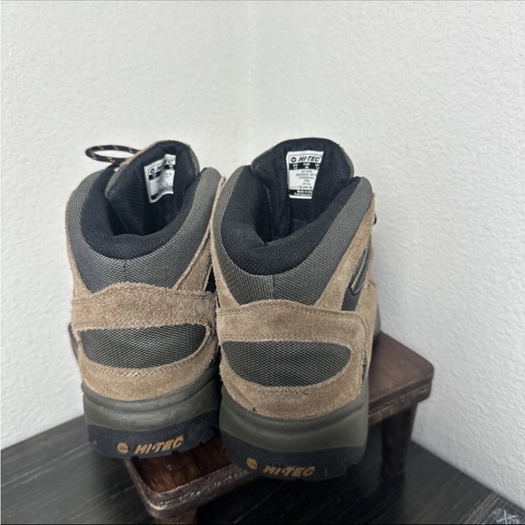 Hi-Tec Men's Bandera Mid WP Trail Hiking Boots 7035 Bone/Brown Size 13 Gorpcore - Picture 4 of 8